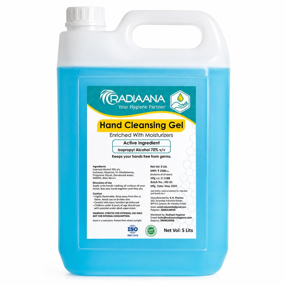 Radiaana Hand Cleansing Gel - Age Group: Suitable For All Ages