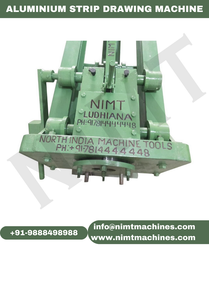 Aluminium Strip Drawing Machine