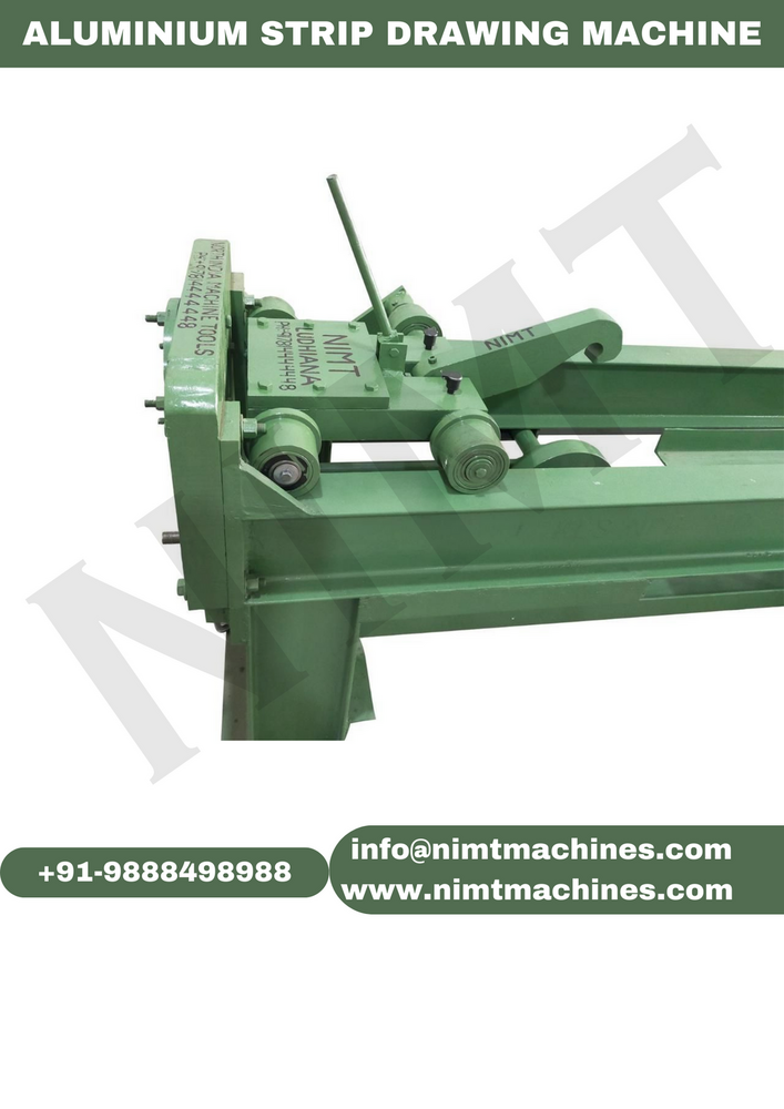 Aluminium Strip Drawing Machine