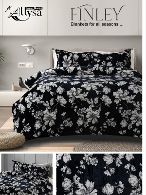 Double Warm Bedsheet - Design Type: Modern