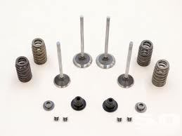 Engine Valve and Repair Kit - Silver, 5-10 Inch, 50-350 Grams | Industrial Usage, Compatible with Base, Gas, Oil, and Water