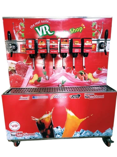 Automatic Mobile Soda Machine - Color: Multicolour