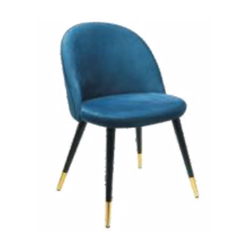 Jewel Golden Legs Cushioned Chair