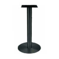 Qt 02 Double Pillar Black Coated Stand - Color: Different Available