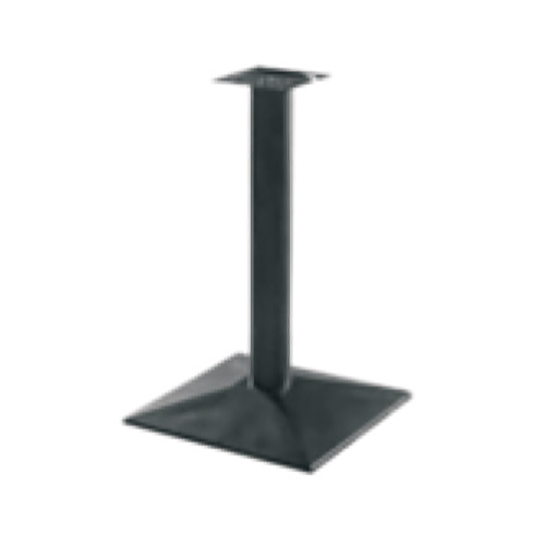 QT 03 Black IMP Single Pillar Black Coated Stand