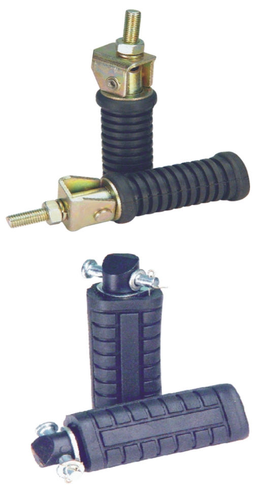 Front Foot Rest - Rubber Material | Polished Finish, 50-150 Grams Weight, 8-9 Years Working Life