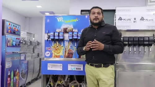 7 Plus 1 Mini Soda Fountain Dispenser Machine - Feature: High Efficiency
