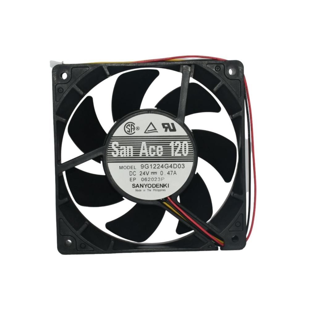 SANACE 9G1224G4D03 12025mm 24V 0.47A Ball Bearing Plastic Blades Cooling Fan Industrial Inverter Fan 