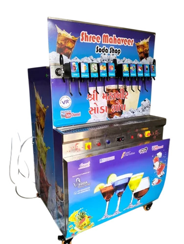 10 Flavor Soda Fountain Machine - Automatic Grade: Automatic