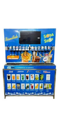 12 Flavor Soda Fountain Machine