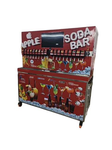 400L 18 Flavor Soda Pub Fountain Machine - Automatic Grade: Semi-Automatic