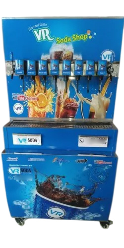 150L Stainless Steel Soda Vending Machine - Capacity: 150 Ltr