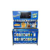 200L Blue Soda Vending Machine