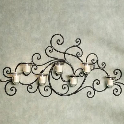 Aluminium Wall Tealight Candle Holder