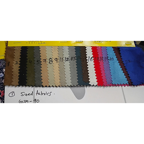 Gsm-90 Suede Fabric - Attributes: Washable