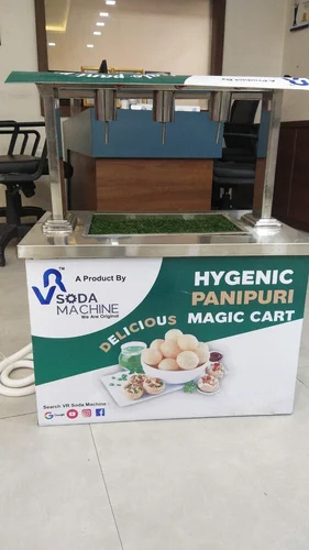 Pani Puri Vending Machine - Countertop Material: Stainless Steel