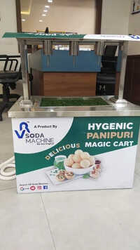 Pani Puri Vending Machine - Countertop Material: Stainless Steel