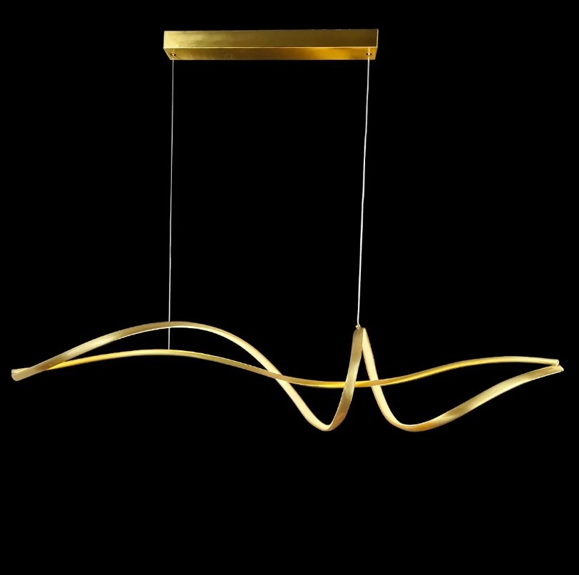 Twisted LED Chandelier