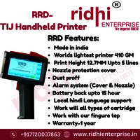 Ridhi RRD- TIJ Handheld Printer