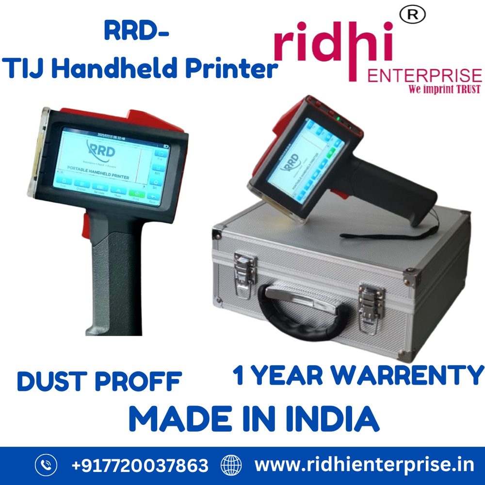 Ridhi RRD- TIJ Handheld Printer