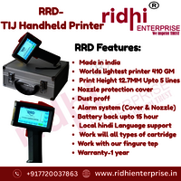 Ridhi RRD- TIJ Handheld Printer
