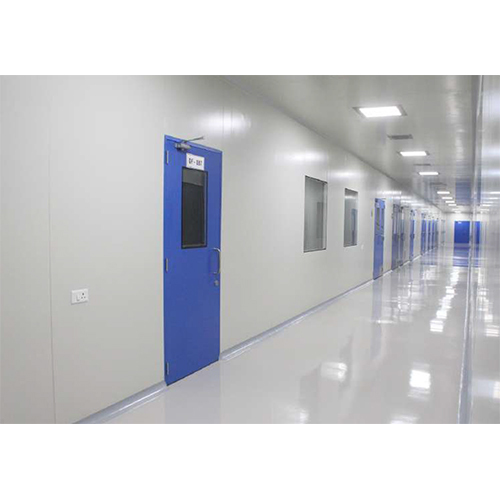 Wall Partitions Modular Cleanroom - Color: Transparent