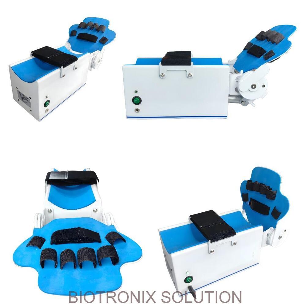Remote Controlled Wrist CPM Therapy Device-Adjustable Range and Speed