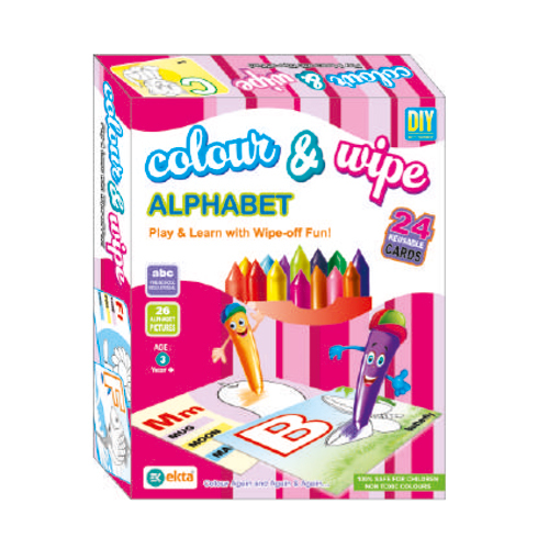 6 In 1 Magnetic Alphabet And Numbers - Color: Multicolor