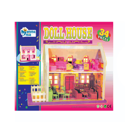 Doll House - Color: Multi Colour