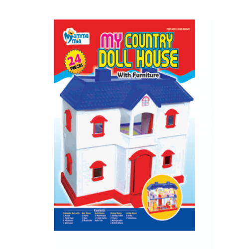 My Country Doll House - Color: Multi Colour