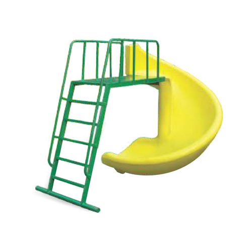 Round Metal Slide - Color: Multi Colour