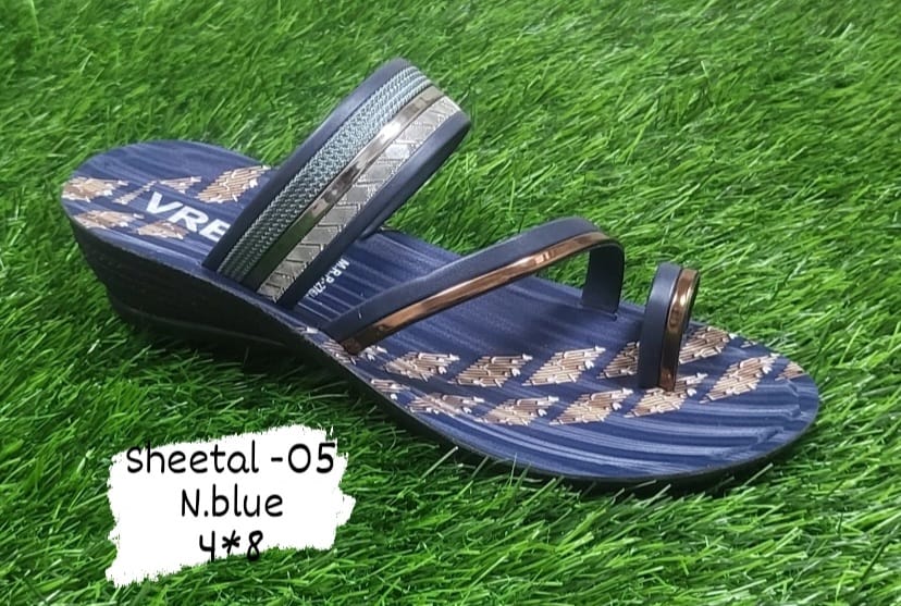 Sheetal Slipper - Color: Blue
