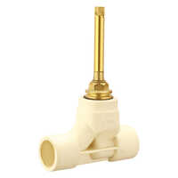Cpvc-303 15mm Concealed Stop Cock (20mm Side) - Color: Golden
