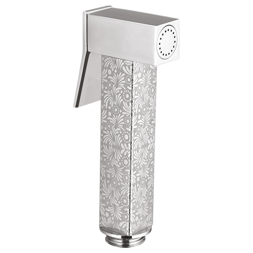 CHF-3014 CUBE DESIGNER Health Faucet with 1 Mtr. SS Tube with ABS Hook