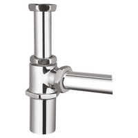 Bt-3205 Conti Bottle Trap With 5" & 7" Ss Pipe - Color: Silver
