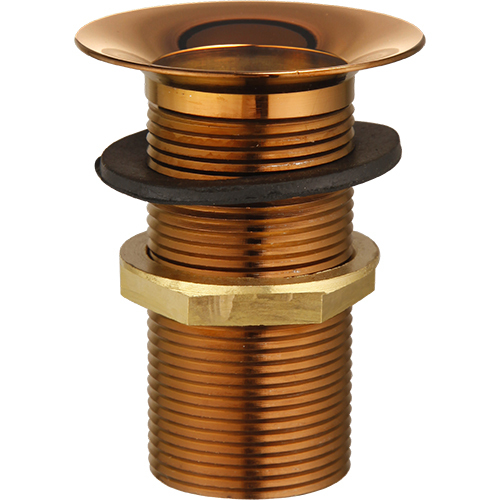 WC-3606F PVD ROSEGOLD Waste Coupling 1.25