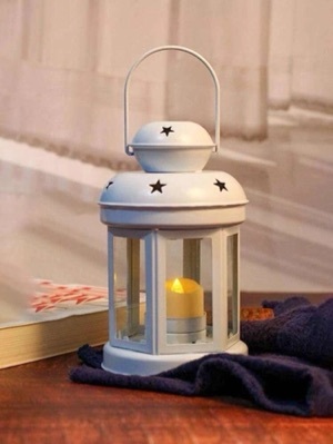 Candle Tea Light - Color: White