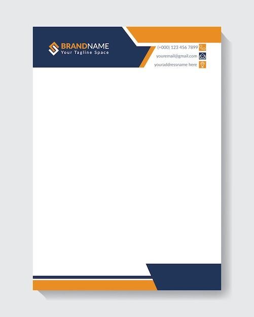 Office Letterhead - Feature: High Quality