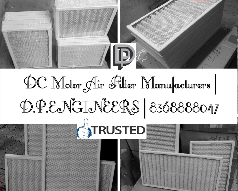 Panel Air Filter for DC Motor | WhatsApp No.9811065204