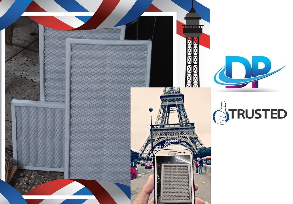 Panel Air Filter For Dc Motor | Whatsapp No.9811065204 - Color: White