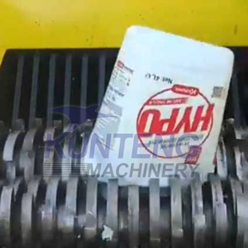 Large Industrial Waste Shredder Machine Waste Plastic Crusher Machine waste metal shredder