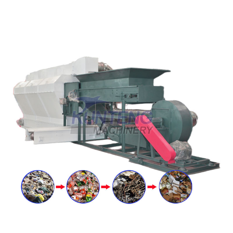 Garbage Separation System Air Sor-Ting Machine Garbage Recycling Sorting Machine - Capacity: 20 T/Hr