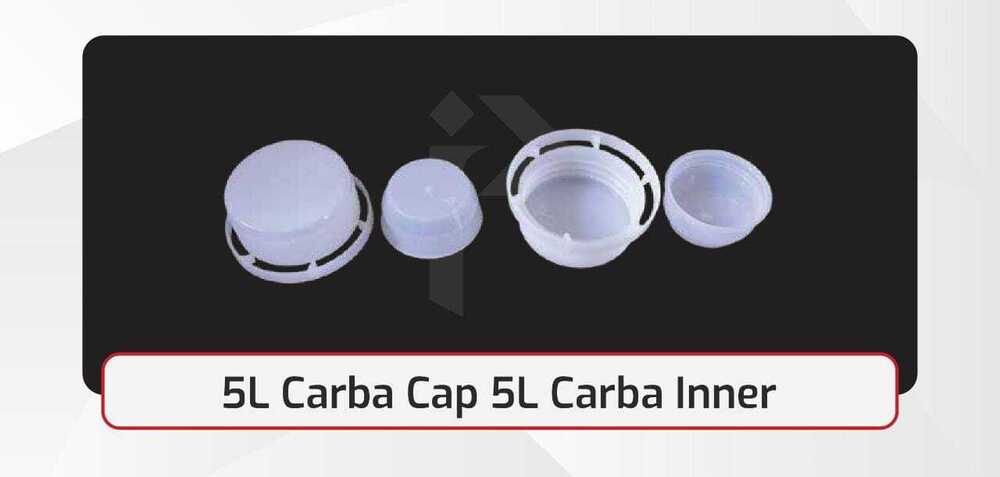 5L Carba Cap And Plug - Color: White