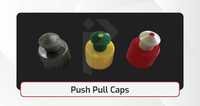 Push Pull Bottle Caps - Color: Multicolor