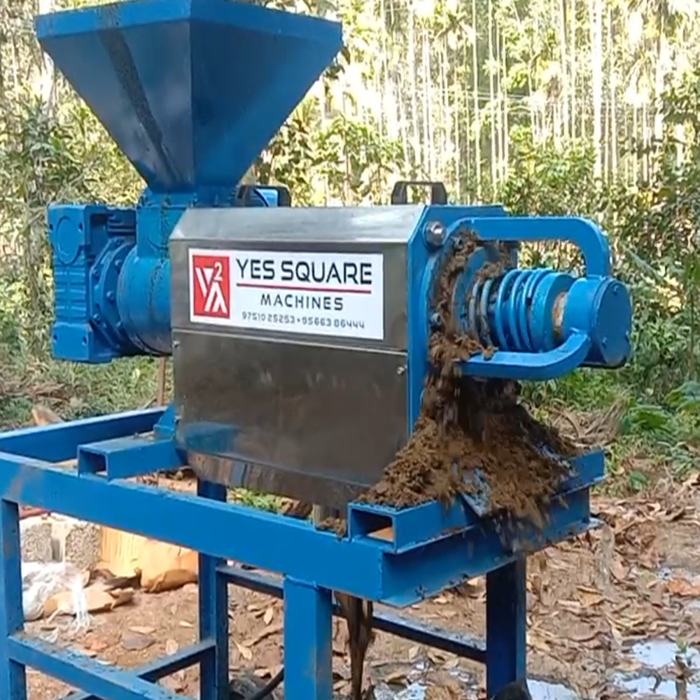Single Phase Cow Dung  Dewatering Machine