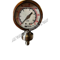 Alf2dj Diaphragm Seal Gauge - Color: Transparent