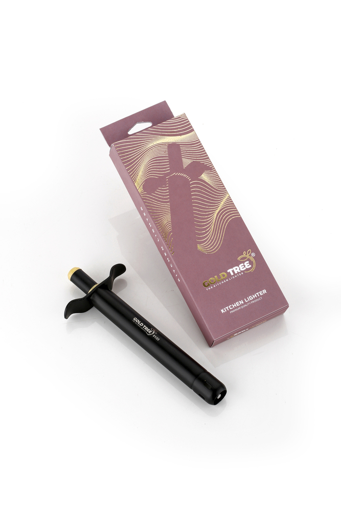Black Kitchen Lighter - Material: Stainless Steel
