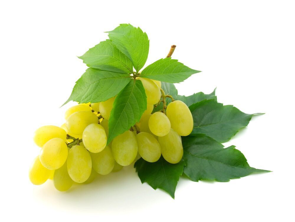 Fresh Grapes Fruit - Color: Green