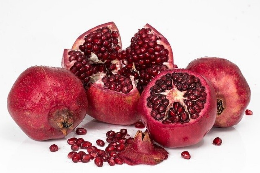 Fresh Pomegranate Fruit - Color: Red
