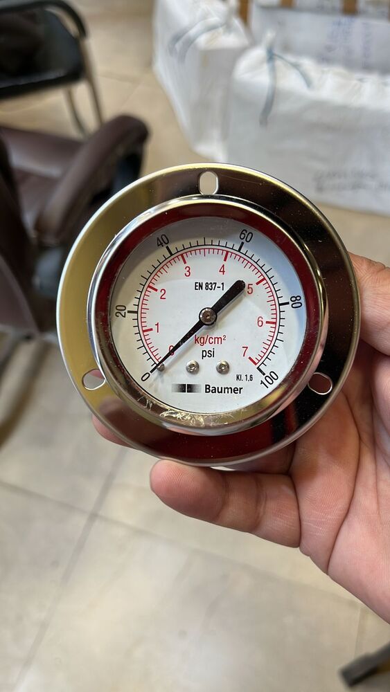 Atd12 Baumer Pressure Utility Gauge - Color: Transparent